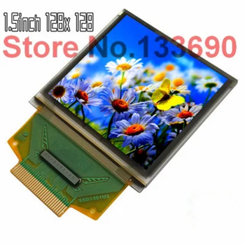 1,5-дюймовый Полноцветный OLED-дисплей 128X128 Пикселей SPI Последовательный Порт Параллельный Интерфейс SSD1351 Чип 30PIN 2828GDAD Оригинал