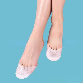1 Пара защитных силиконовых гелевых пуантов, закрывающих пальцы ног, мягкие подушечки, протекторы для балетных туфель, Женские инструменты для ухода за ногами