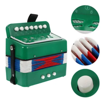 1 шт. пластиковая развивающая игрушка-аккордеон, милые детские музыкальные инструменты