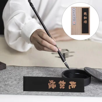 1 шт. Профессиональная традиционная каллиграфия Чернильный камень Чернильный камень Чернильная палочка (черная)
