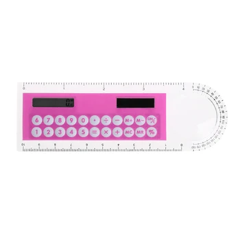 10-сантиметровая линейка, мини-цифровой калькулятор 2 в 1, детские канцелярские принадлежности, подарки для школьного офиса.