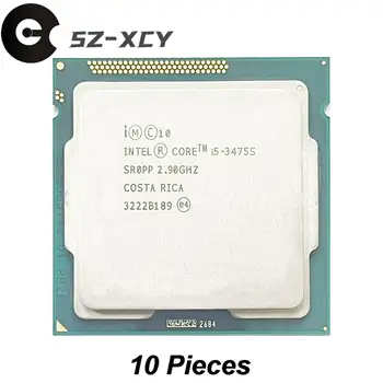 10 шт./лот Четырехъядерный процессор Intel Core i5-3475S i5 3475S с частотой 2,9 ГГц, четырехпоточный процессор 6M 65W LGA 1155
