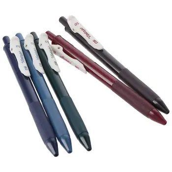 10 шт Уникальных ручек-роллеров с гелевыми чернилами 0,5 мм выдвижных ручек-роллеров винтажных цветов, быстросохнущих ручек с чернилами для дома
