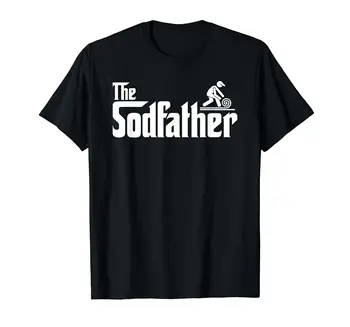 100% Хлопок The Sod Father Забавный садовник Ландшафтный дизайнер Подарочная футболка для папы Мужские ЖЕНСКИЕ футболки УНИСЕКС Размер S-6XL