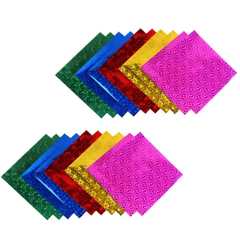 100шт Складная бумага для рукоделия Бумага для оригами Цветная бумага ручной работы для детей