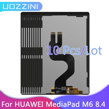 10шт 100% Новый ЖК-дисплей Для Huawei MediaPad M6 Turbo 8.4 VRD-AL10 VRD-W10 Дисплей С Сенсорным Экраном Дигитайзер В Сборе Для Huawei M6 8.4