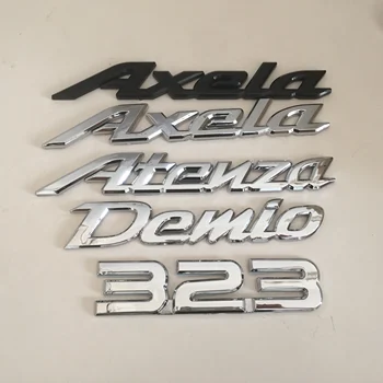 1шт 3D ABS Demio 323 Axela Atenza автомобильная Эмблема С Буквой Задний хвост Наклейки на багажник значок наклейка Для укладки Автоаксессуаров