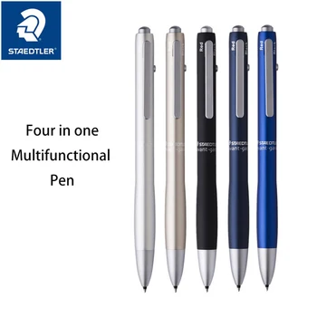 1шт Германия STAEDTLER 927AG Многофункциональная Персональная ручка с гравитационным датчиком 927AGL, Металлический механический карандаш, Четыре в одном