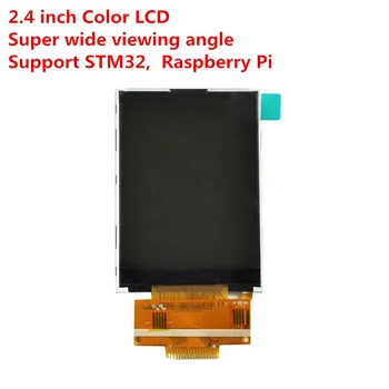 2,4-дюймовый 18-контактный TFT ЖК-экран ILI9341 Drive IC 240 (RGB) * 320 SPI 4-проводной 262K полноцветный 18-контактный Wled Проданный тип Нет необходимости в разъеме