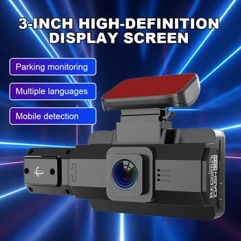 3-Дюймовый Видеорегистратор для Автомобилей Black Box HD 1080P Автомобильные Видеорегистраторы с WIFI Ночного Видения G-сенсор Петлевой Записи Автомобильный Видеорегистратор Камера
