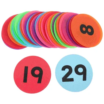 36 шт. клейкие наклейки с номерами, цветные наклейки с номерами, классификационные наклейки для офиса, детской комнаты