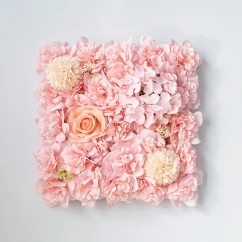 3D Цветочный Фон Искусственные Цветы Настенная Панель Искусственные Розы для Настенной Вечеринки Свадьба Свадебный Душ На Открытом Воздухе Украшение