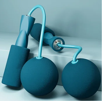 50шт Беспроводная скакалка для фитнеса упражнения для похудения профессиональное сжигание жира беспроводная скакалка bold ball.