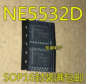 5шт оригинальный новый NE5532 NE5532D NE5521D/SOP-16 широкий корпус 7,2 ММ