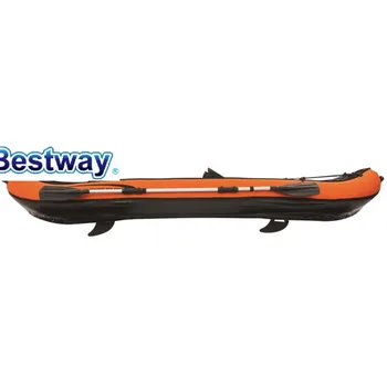 65052 Надувная Двухколесная резиновая лодка на воздушной подушке Bestway 3.3mx94cm Hydro-Force Kayak Ventura с 3 воздушными камерами 130 