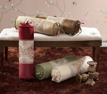 7 цветов 15 * 50 см Модная роскошная винтажная наволочка для конфет диванная подушка цилиндрическая подушка с ворсом длинная подушка