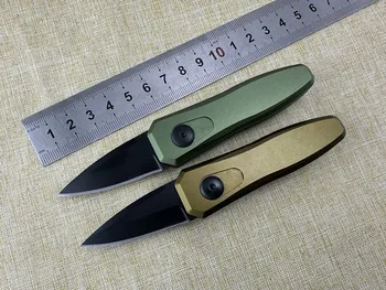 7500 Авиационный алюминиевый Нож С Черным титановым покрытием CPM154 Blade Кемпинг Рыбалка Портативный Складной Нож Инструменты