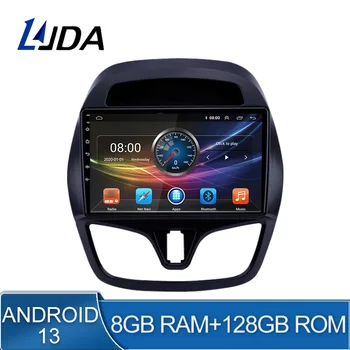 8G + 128G DSP Android 13 Автомобильный Мультимедийный Плеер Для Chevrolet Spark Beat Daewoo Matiz 2015 2 Din Автомагнитола GPS Навигация Стерео