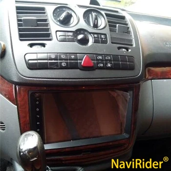 9-дюймовый Автомобильный Радиоприемник Android 13 Для Mercedes Benz B200 Sprinter W906 W639 AB Class W169 W245 Viano Vito Мультимедийный Видеоплеер GPS