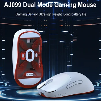 AJAZZ Aj099 2.4G Беспроводная Мышь USB Проводная Мышь 3200 точек на дюйм 6 Кнопок Геймерские Мыши для Планшета Macbook Ноутбук Игровая Компьютерная Мышь