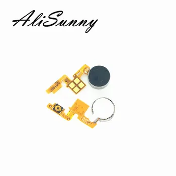 AliSunny 5шт Гибкий Кабель Питания Вибратора для SamSung Note 3 N9005 N9000 Вибрация Moto Вкл Выкл Запчасти Для Ремонта