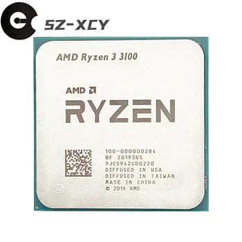 AMD Ryzen 3 3100 R3 3100 3,6 ГГц Четырехъядерный восьмипоточный процессор мощностью 65 Вт CPU L3 = 16M 100-000000184 Socket AM4