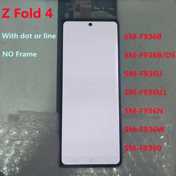 AMOLED Для Samsung Z Fold 4 SM-F936B SM-F936U SM-F936U1 Z Fold4 5G 5G Внешний Маленький Передний Дисплей Сенсорный Экран Дигитайзер В сборе