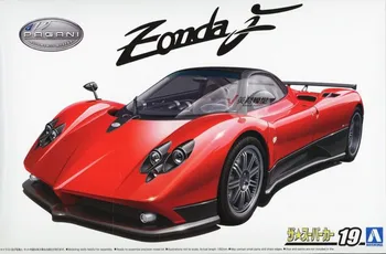 AOSHIMA 05603 Сборочная Модель Автомобиля в масштабе 1/24 '05 для Pagani Zonda F Пластиковые Модельные Наборы для взрослых Коллекция Моделей Хобби DIY Toys
