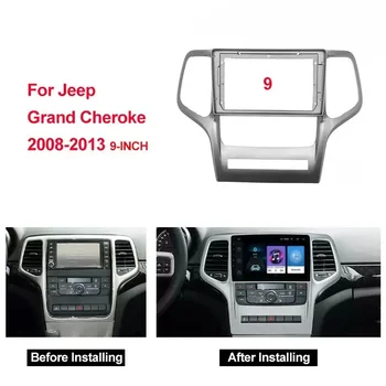 AUTODAILY Автомобильная Аудиосистема Fascia Frame Адаптер Для Jeep Grand Cherokee 9 