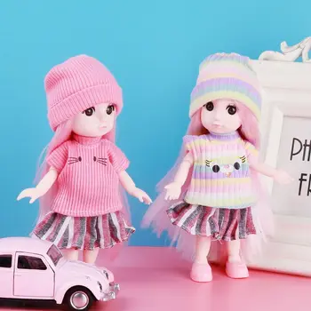 DIY 16 ~ 17 см Высококачественные модные игрушки для девочек, лучшие подарки, кукольная одежда, шляпы, юбка для кукол, костюм