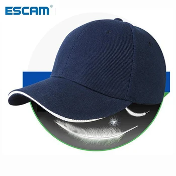 ESCAM Bump Cap Защитный Шлем Рабочая Защитная Шляпа Дышащие Защитные Легкие Шлемы Бейсбольного Стиля Для Наружных Рабочих