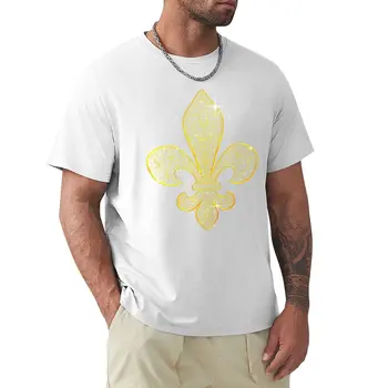 Fleur de Lis - Коричневая футболка BG с принтом животных для мальчиков, винтажная мужская футболка оверсайз