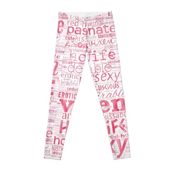 Hotwife Vixen в соблазнительных розовых леггинсах для фитнеса, одежда для спортзала, спортивные брюки для женщин, спортивная одежда для девочек, женские леггинсы