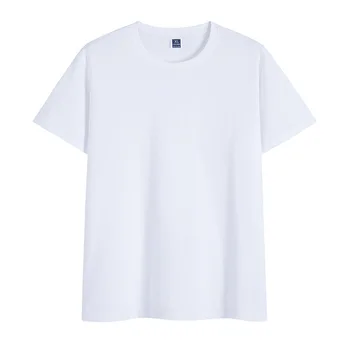 K000 производитель crewneck Футболка с коротким рукавом пустая рекламная рубашка DIY летняя базовая повседневная пара мужская и женская футболка