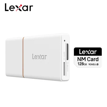Lexar NM Card для Телефона HUAWEI с USB 3.1 Устройством чтения карт Micro SD 128 ГБ 256 ГБ Карты памяти Со скоростью до 90 Мб/с Microsd Flash TF Карты