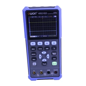 OWON HDS2102S 3-В-1 цифровой осциллограф 100 МГц, 2 канала + мультиметр + генератор сигналов