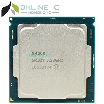 Pentium G4560 с частотой 3,5 ГГц Используется двухъядерный четырехпоточный процессор мощностью 54 Вт с процессором LGA 1151