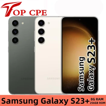 Samsung Galaxy S23 + 5G S916U1 8GB + 256GB Оригинальный Мобильный Телефон Snapdragon 8 Gen 2 Octa Core 6.6 