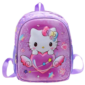 Sanrio hello kitty школьный ранец для детского сада, детский рюкзак для мальчиков и девочек, школьный ранец, детский мультяшный рюкзак, дорожная сумка
