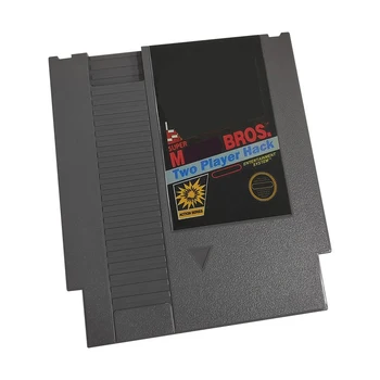 SMB. Два игровых картриджа Palyer Hack - 8-битных игровых карт PAl и NTSC версии USA для консоли NES Classic с 72 контактами