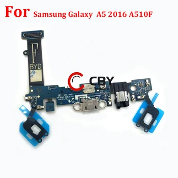 USB Док-станция для зарядки Порты и Разъемы Разъем Гибкий Кабель Samsung Galaxy A3 A5 A7 A8 A9 2016 A300F A500F A700F A310F A510F A710F A720f