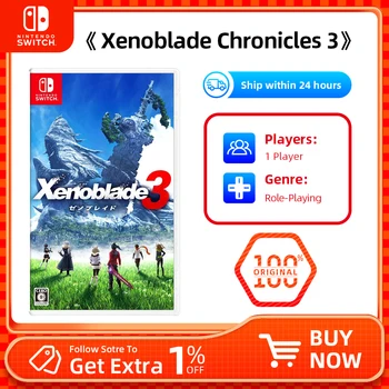 Xenoblade Chronicles 3 - игровые предложения Nintendo Switch в 100% официальном жанре физической карточной RPG для Switch OLED Lite