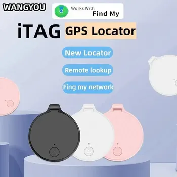 Y12 GPS Глобальный интеллектуальный локатор Bluetooth 5.0 Устройство защиты от потери круглых домашних животных Отслеживание кошелька детей Интеллектуальный локатор