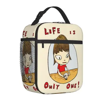 Yoshitomo Nara Art Термоизолированная сумка для ланча, Школьная переносная сумка для ланча, термос-холодильник для еды