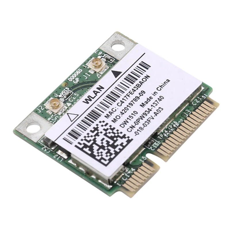 10X BCM94322HM8L BCM94322 Двухдиапазонная Беспроводная Сетевая карта Mini PCIE 300 Мбит/с 802.11A/B/G/N DW1510 для Mac OS /Hackintosh Изображение 0