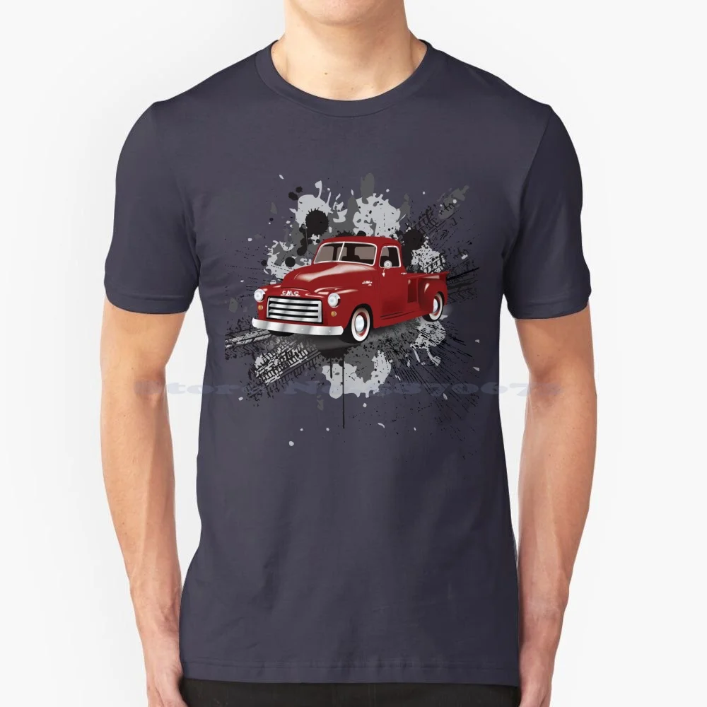 1949 Классическая футболка для грузовика, футболка из 100% хлопка, 1949 Классический грузовик, Винтажный грузовик Изображение 0