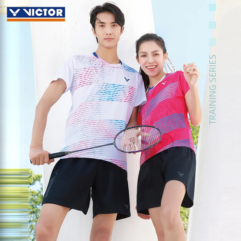 2023 теннисные шорты victor спортивная майка Одежда для бадминтона быстросохнущие брюки для бега мужчины женщины Изображение 0