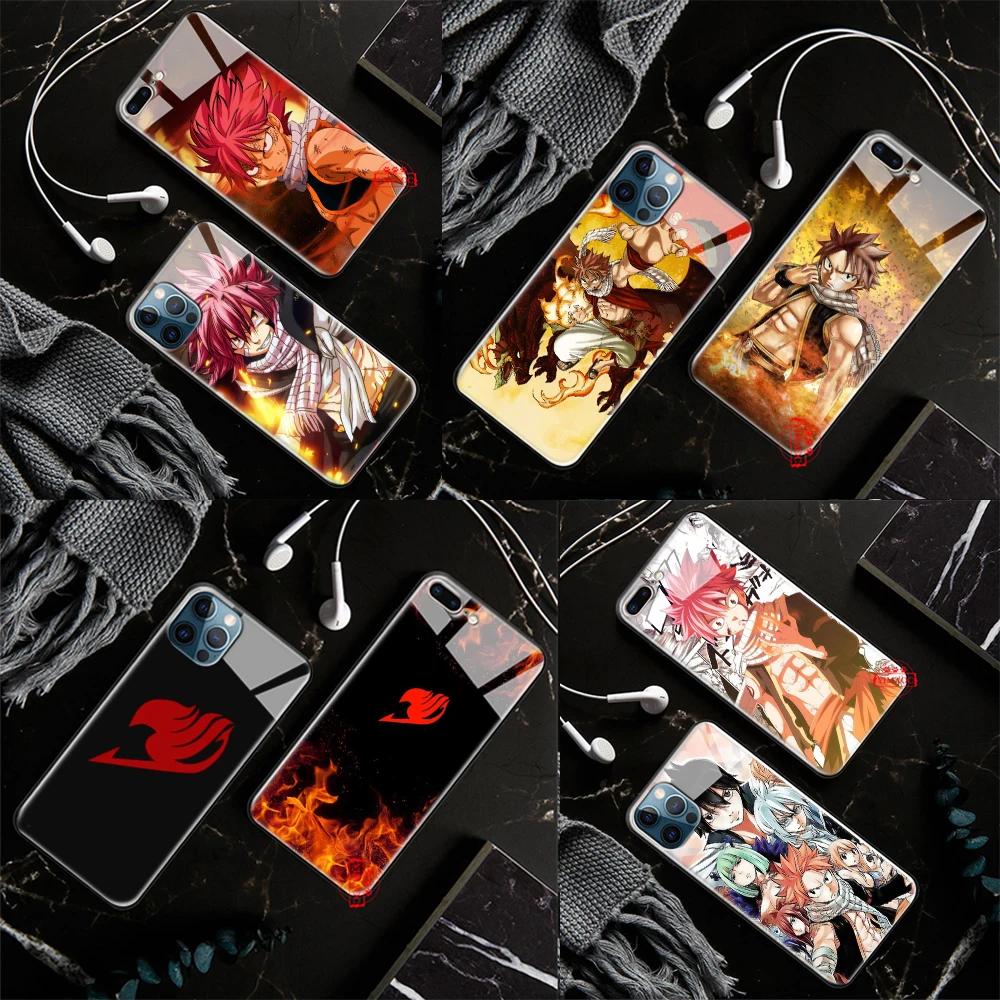 36 Вт крутой Аниме-Чехол Fairy Tail для iPhone 15 14 Plus 13 12 11 X XS XR Pro Max Mini 8 7 Plus Изображение 0