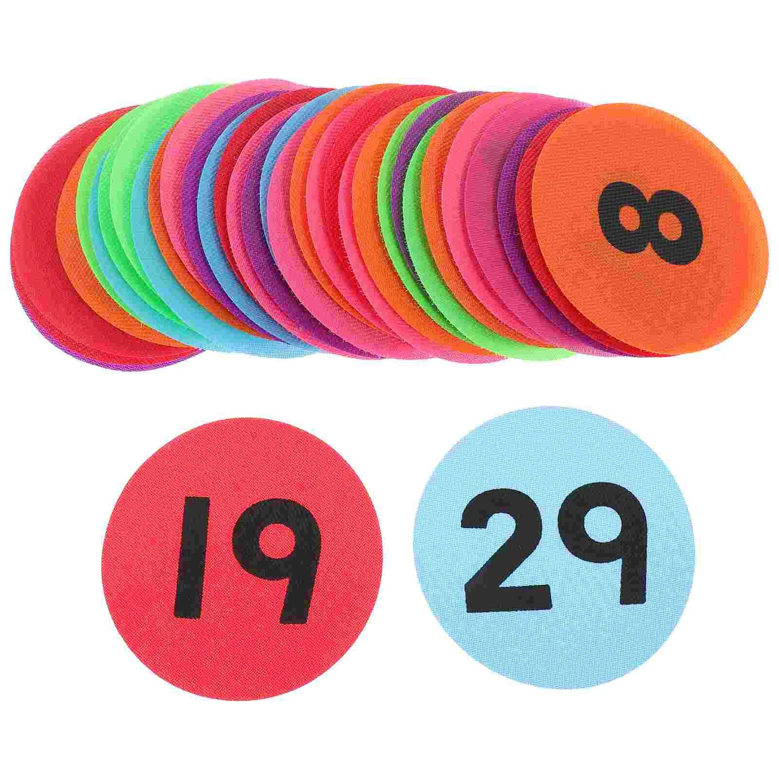 36 шт. клейкие наклейки с номерами, цветные наклейки с номерами, классификационные наклейки для офиса, детской комнаты Изображение 0