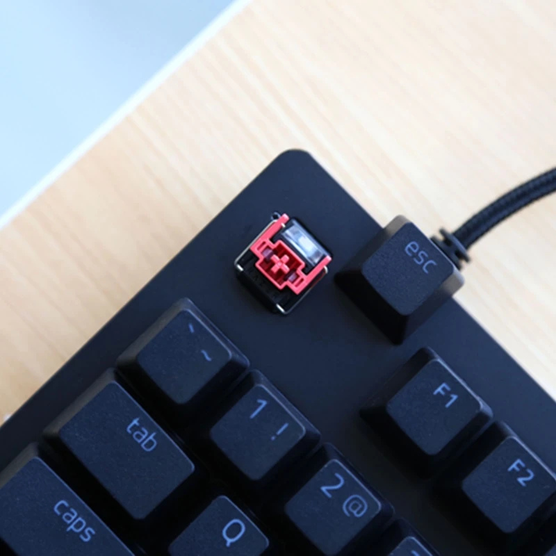 4шт красных оптических переключателей V2 Hot Swap Slient Liner Switch для игровой механической клавиатуры razer Huntsman Elite 24BB Изображение 0